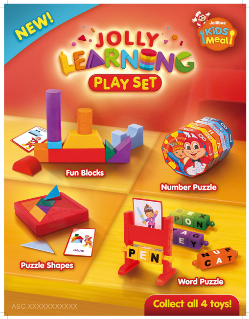 Learn and Play Come Together with the New Jolly Learning Kid’s Meal Play Set